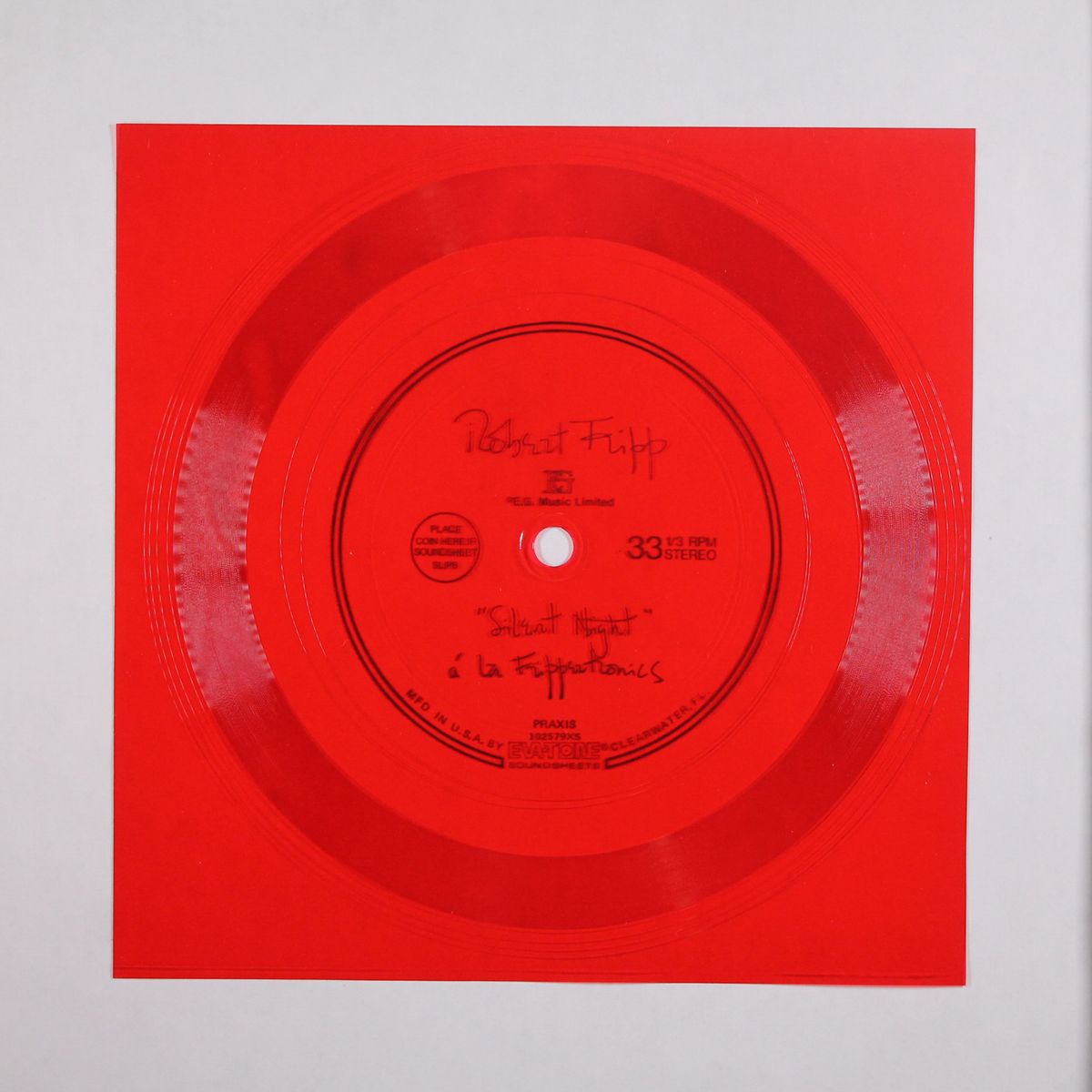 silent night ala frippertronics by ROBERT FRIPP