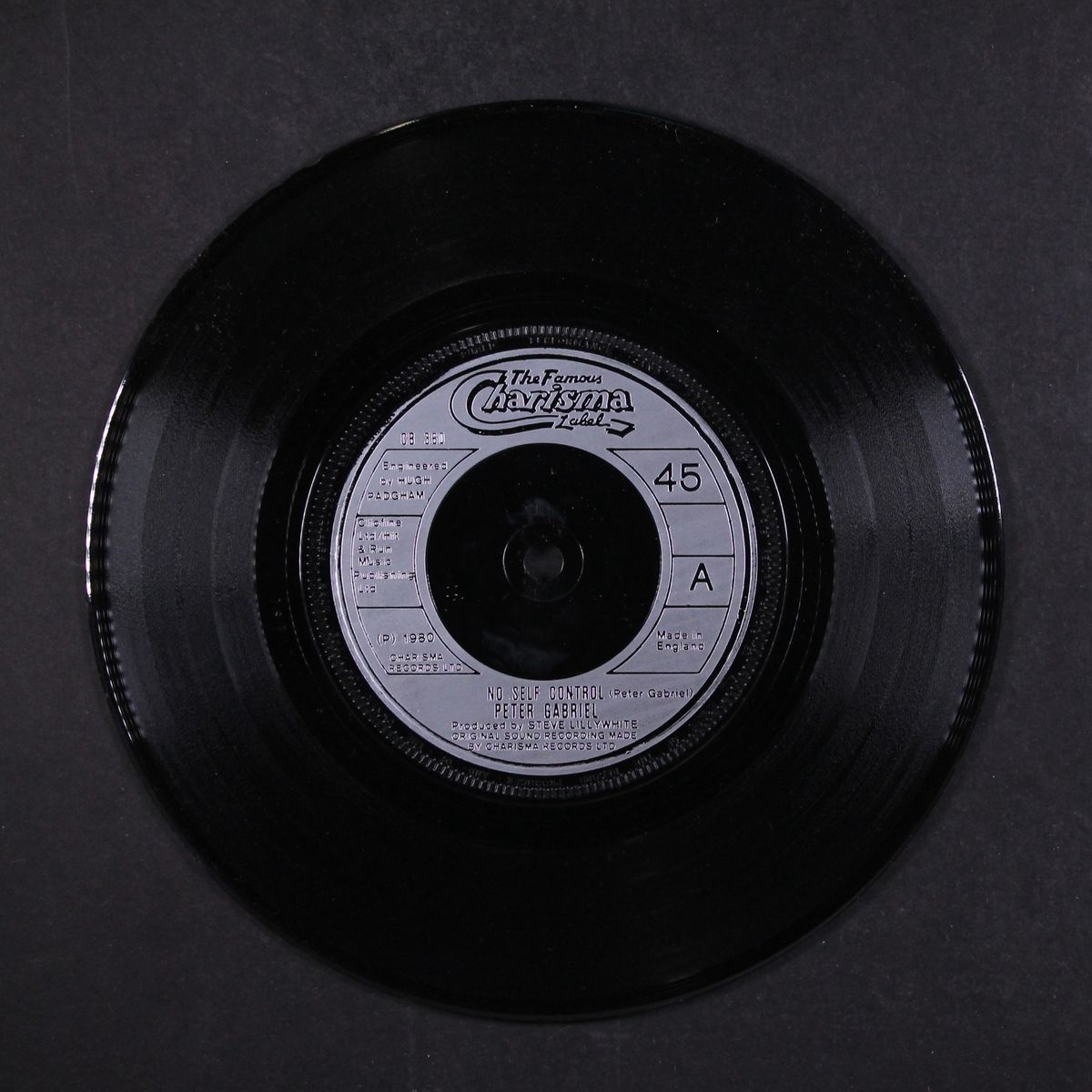 no self control / lead a normal life by PETER GABRIEL