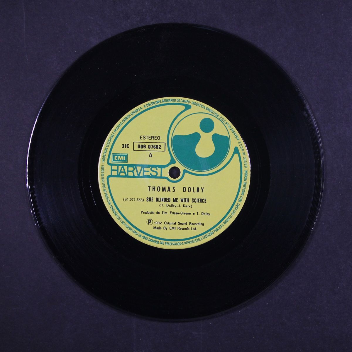 she blinded me with science by THOMAS DOLBY