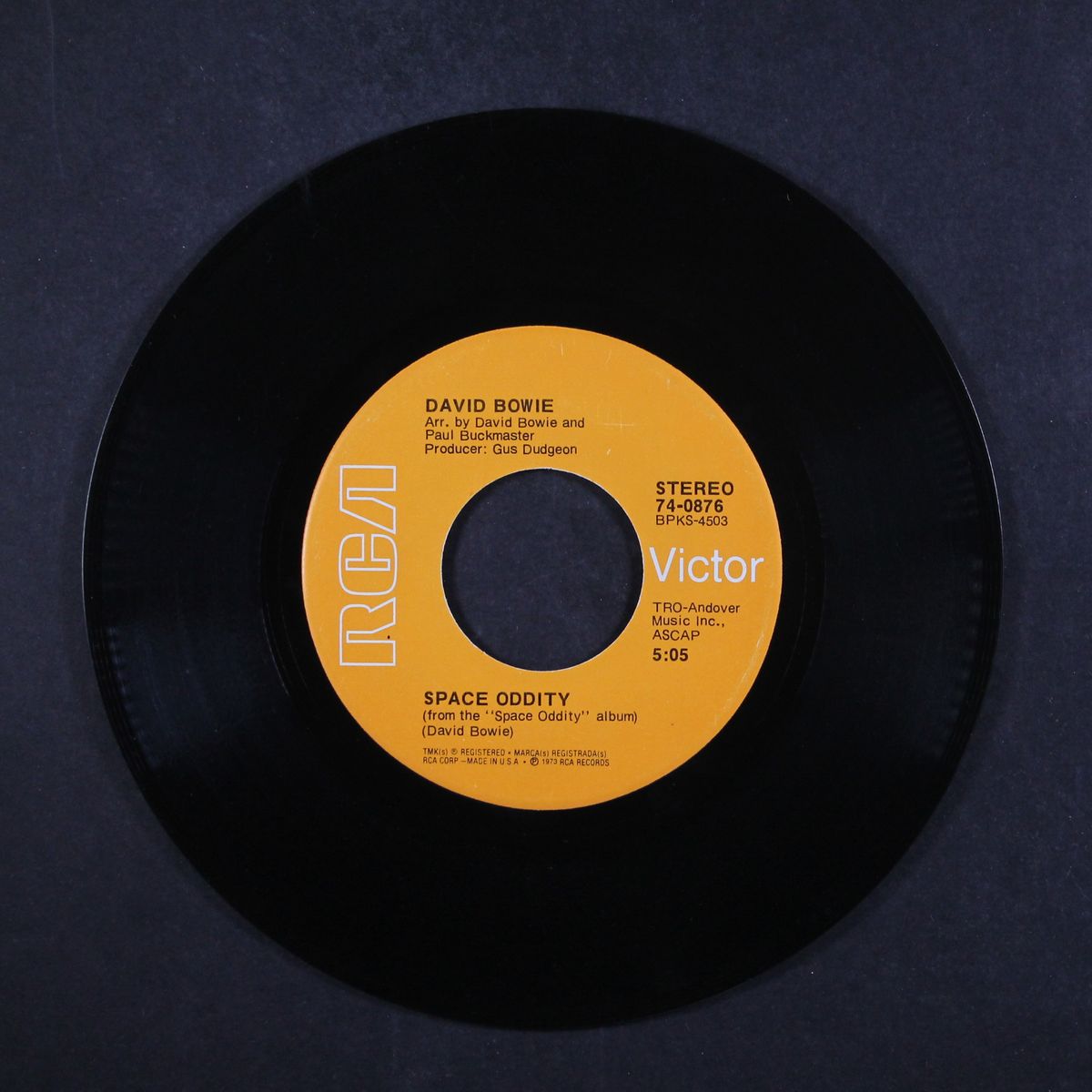 space oddity / the man who sold the world by DAVID BOWIE