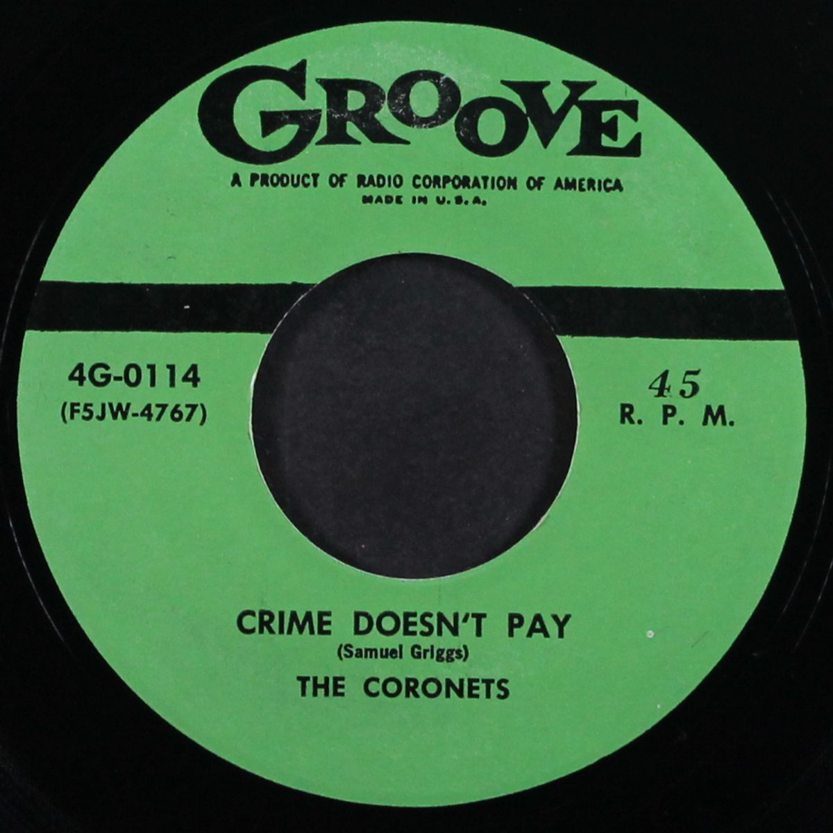 i love you more / crime doesn't pay by CORONETS