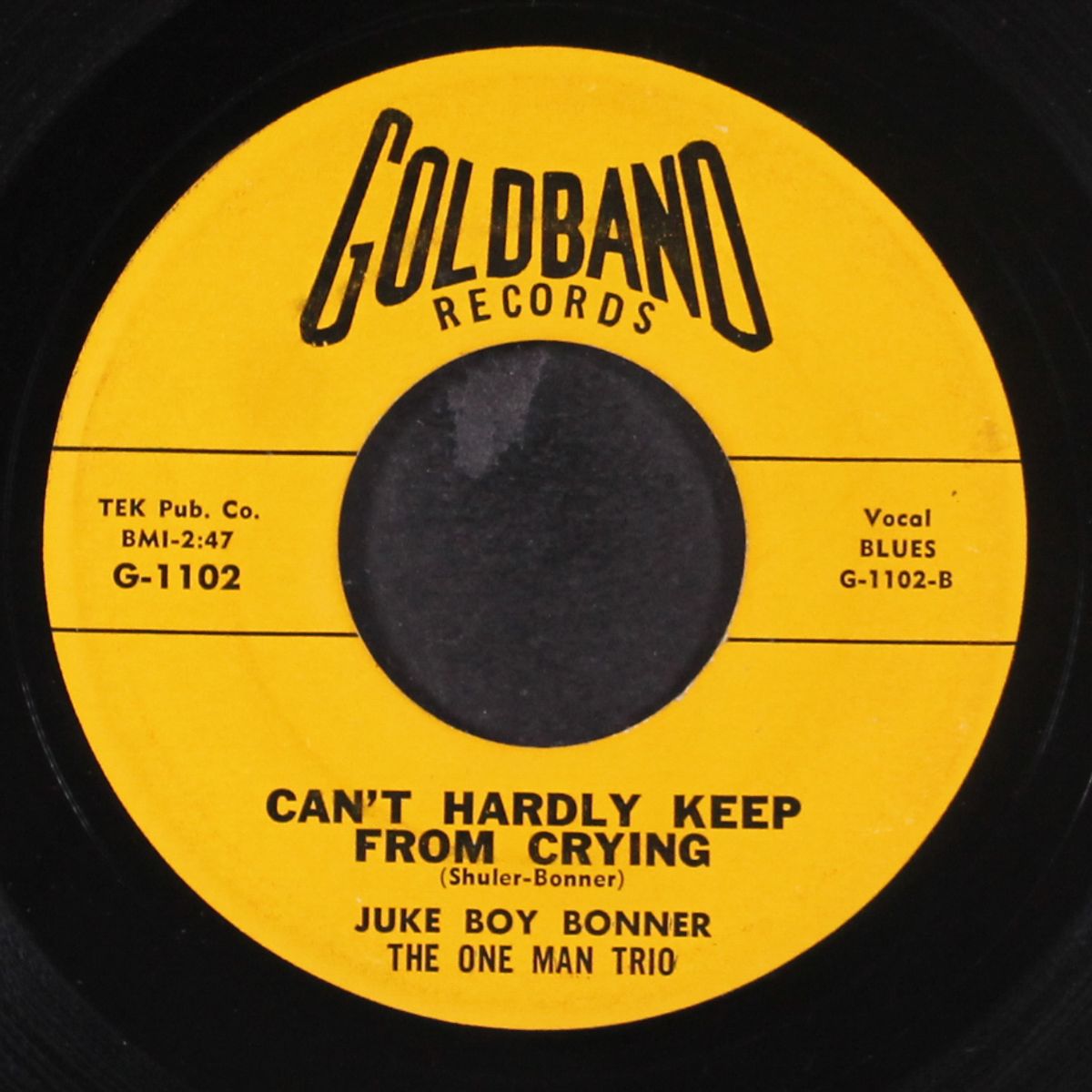 call me juke boy / can't hardly keep from crying by JUKE BOY BONNER