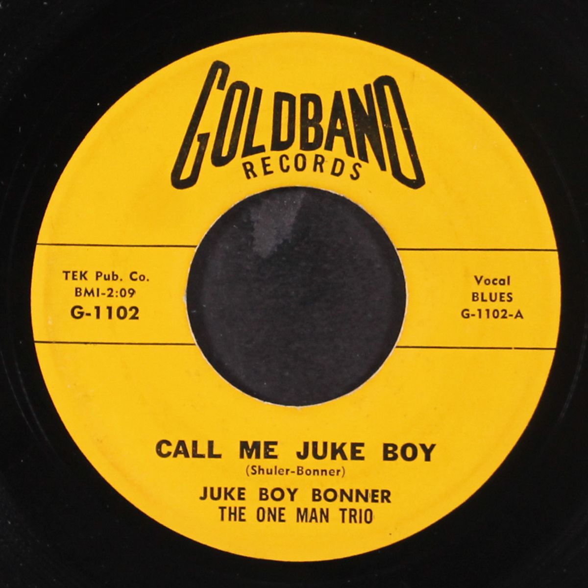call me juke boy / can't hardly keep from crying by JUKE BOY BONNER