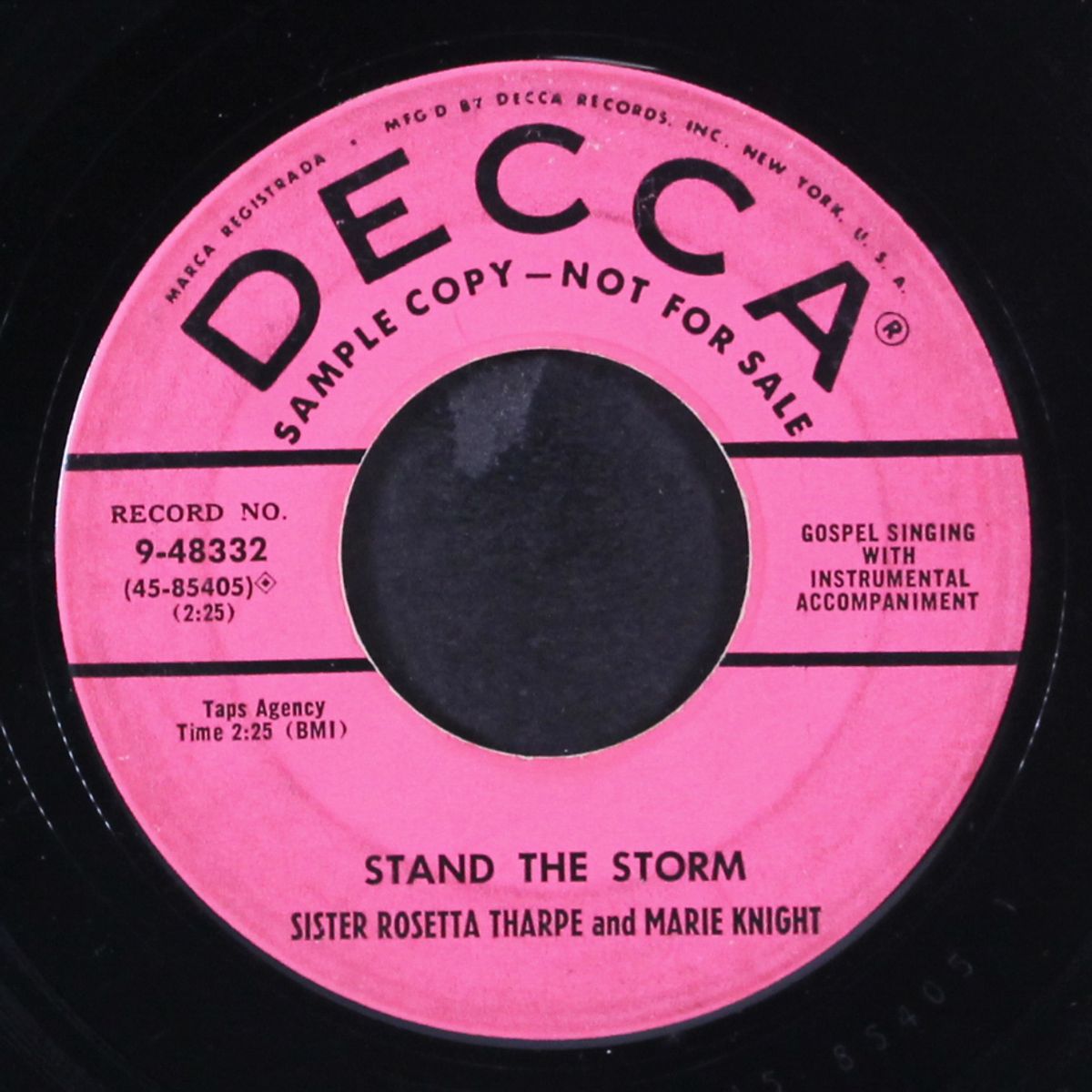 look away in the heavenly land / stand the storm by SISTER ROSETTA THARPE & MARIE KNIGHT