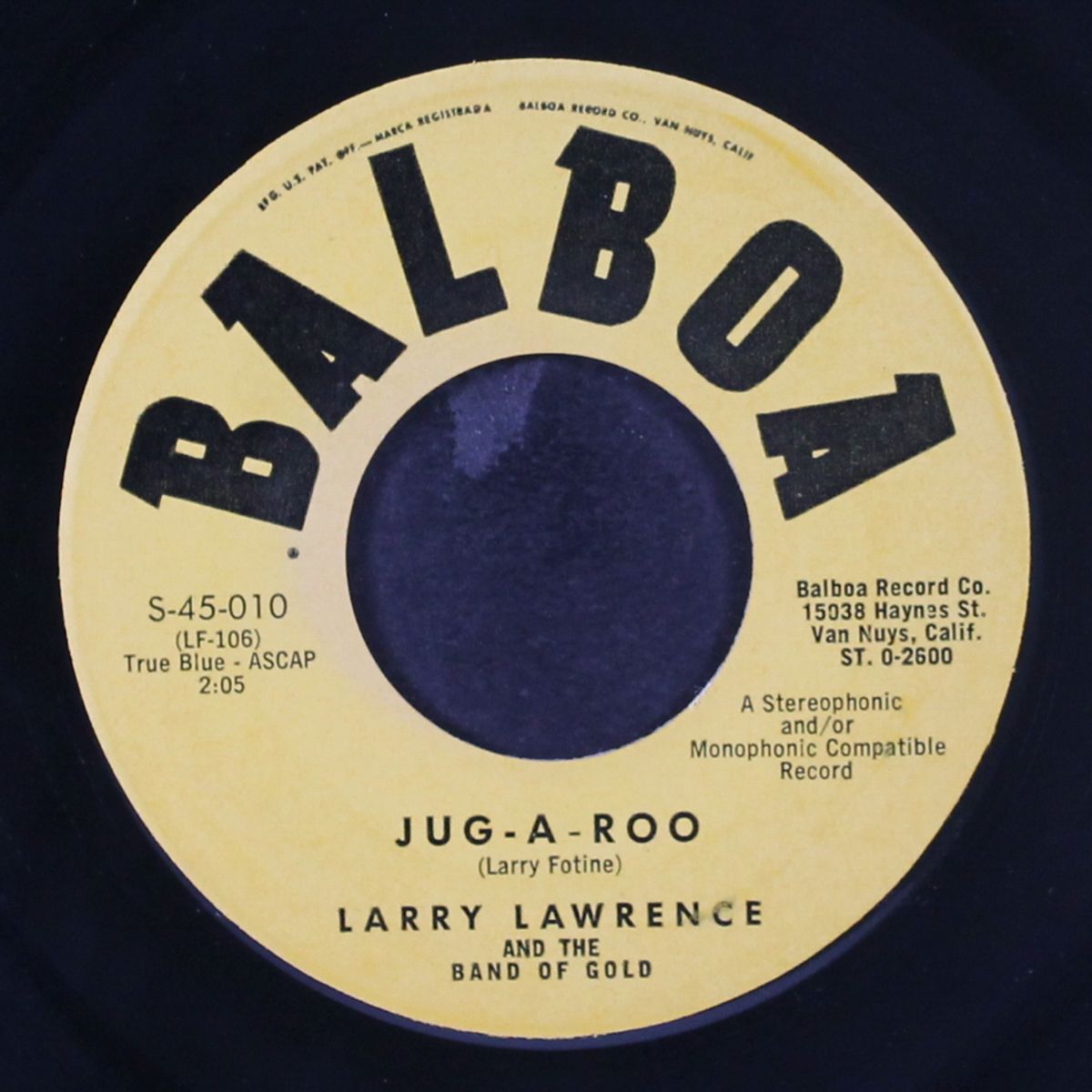 squad car theme / jug-a-roo by LARRY LAWRENCE