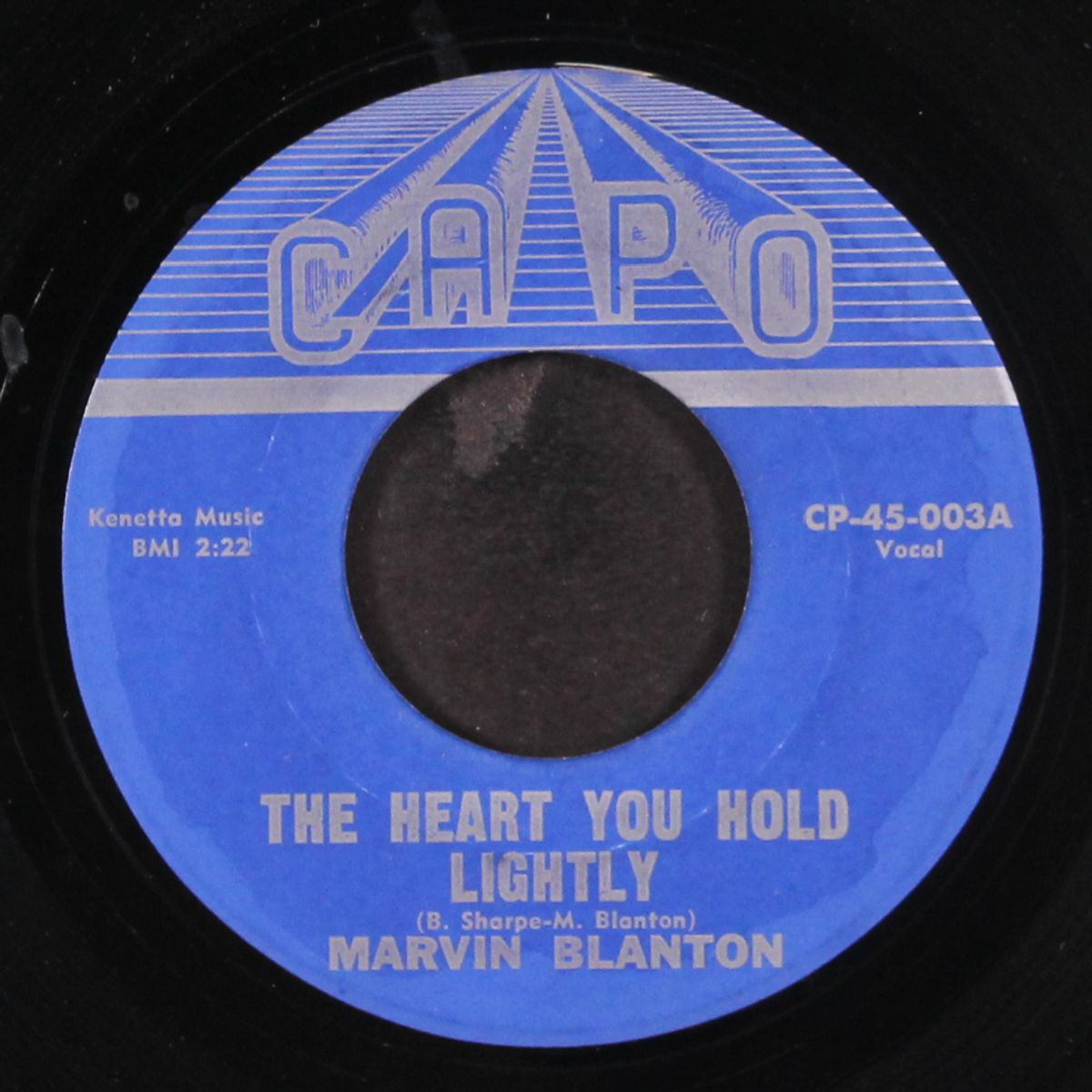 i'm sailing a dreamboat / the heart you hold lightly by MARVIN BLANTON