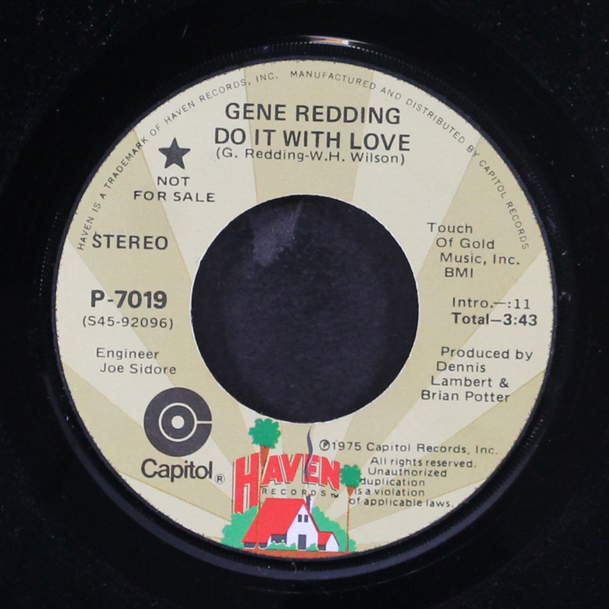 do it with love / mono by GENE REDDING