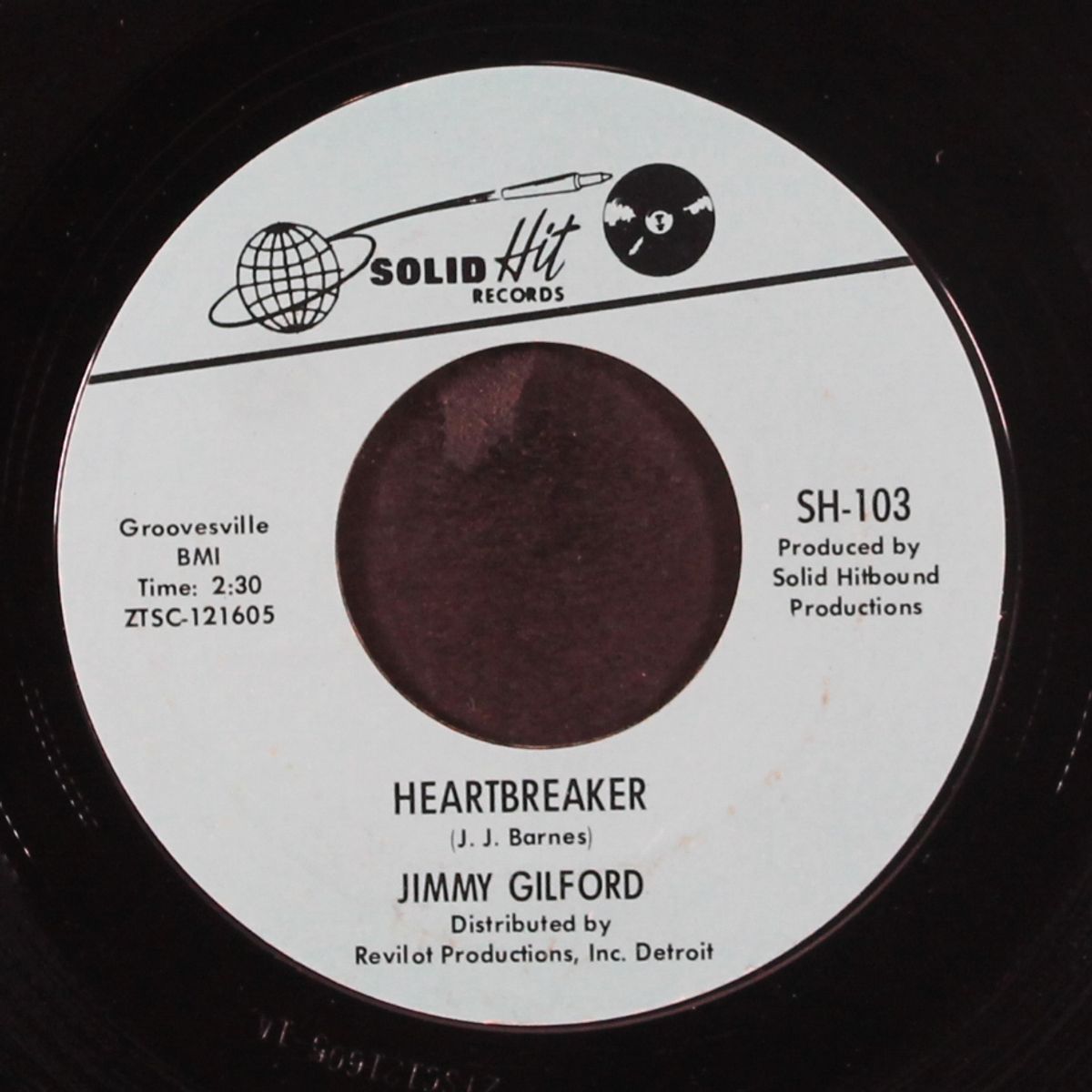 i wanna be your baby / heartbreaker by JIMMY GILFORD