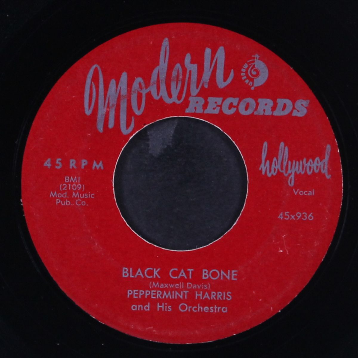 black cat bone / bye, bye, fare thee well by PEPPERMINT HARRIS