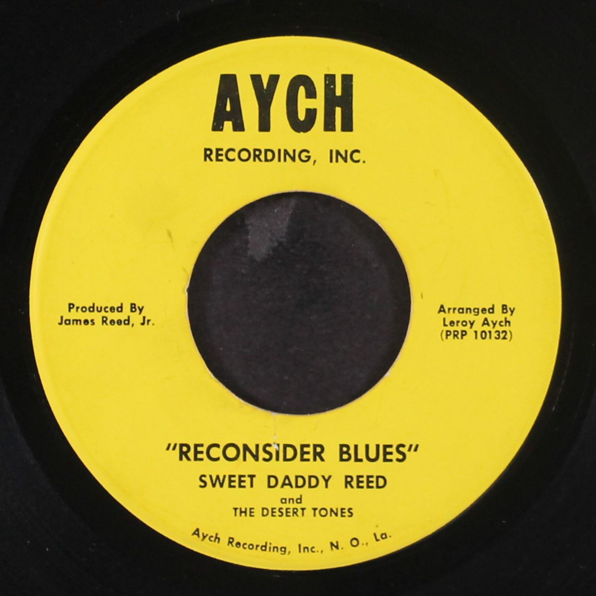 i believe to my soul / reconsider blues by SWEET DADDY REED