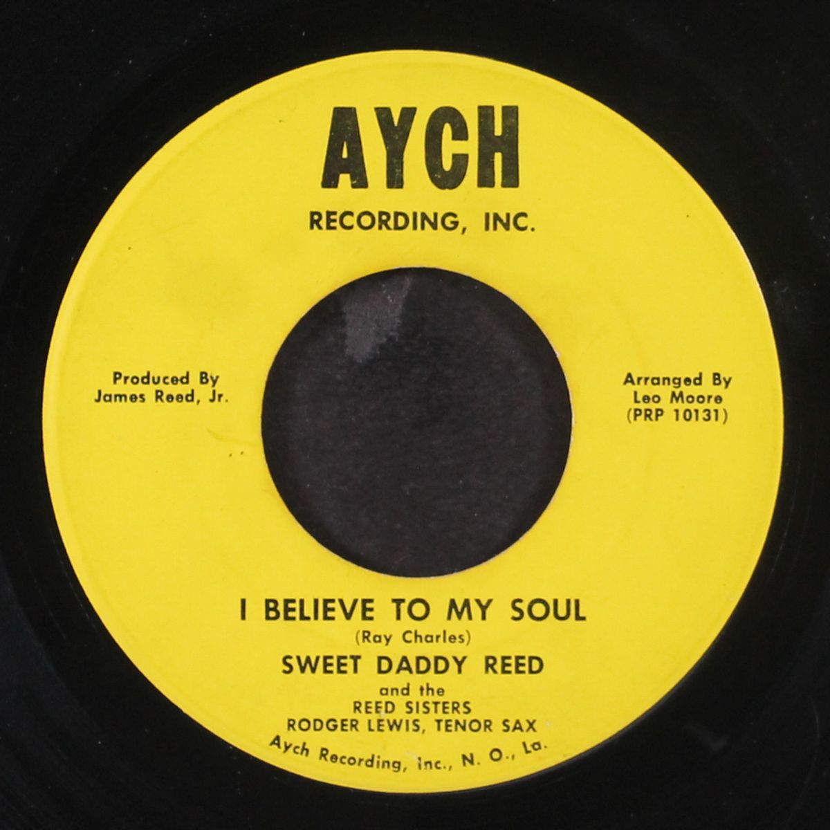 i believe to my soul / reconsider blues by SWEET DADDY REED