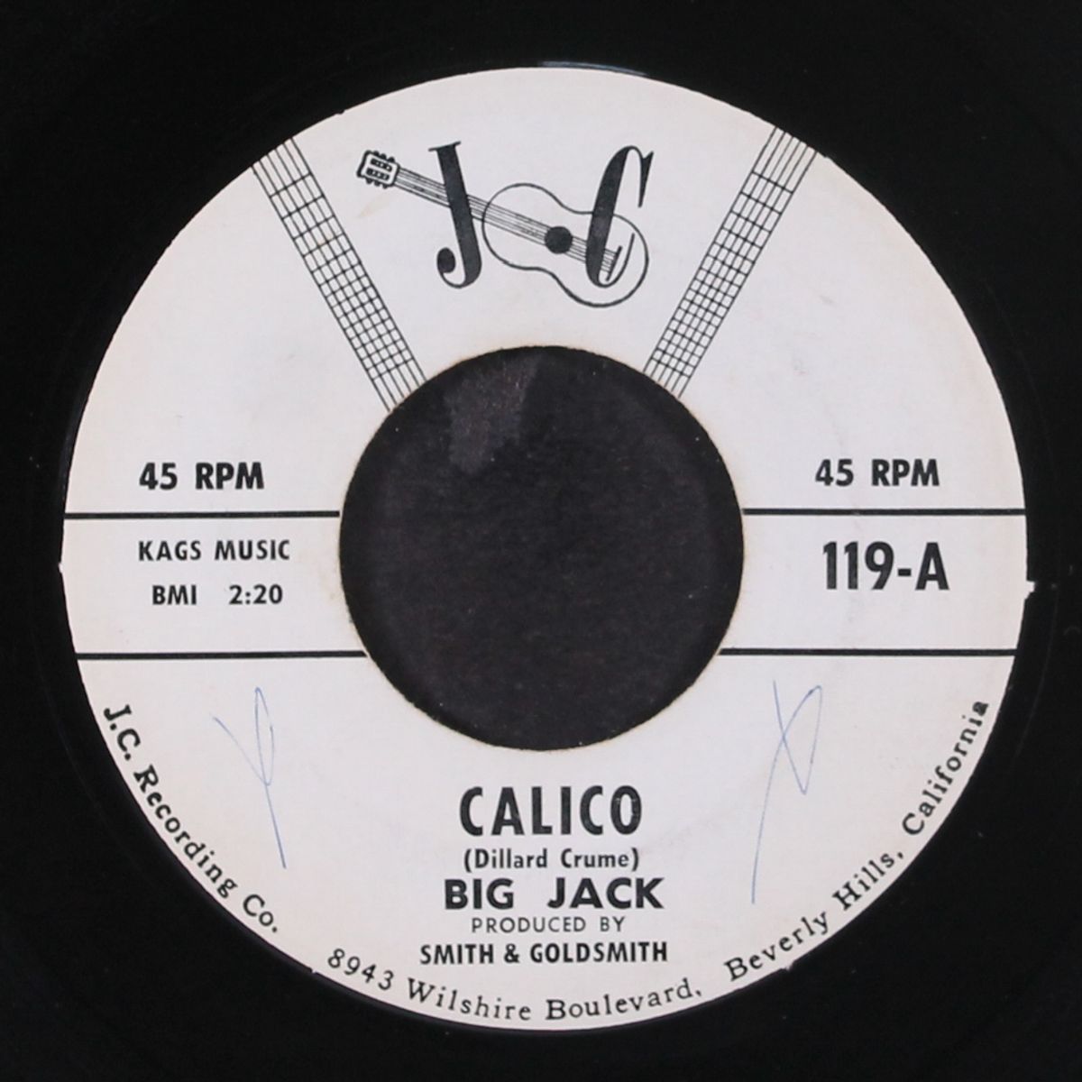 poor boy / calico by BIG JACK