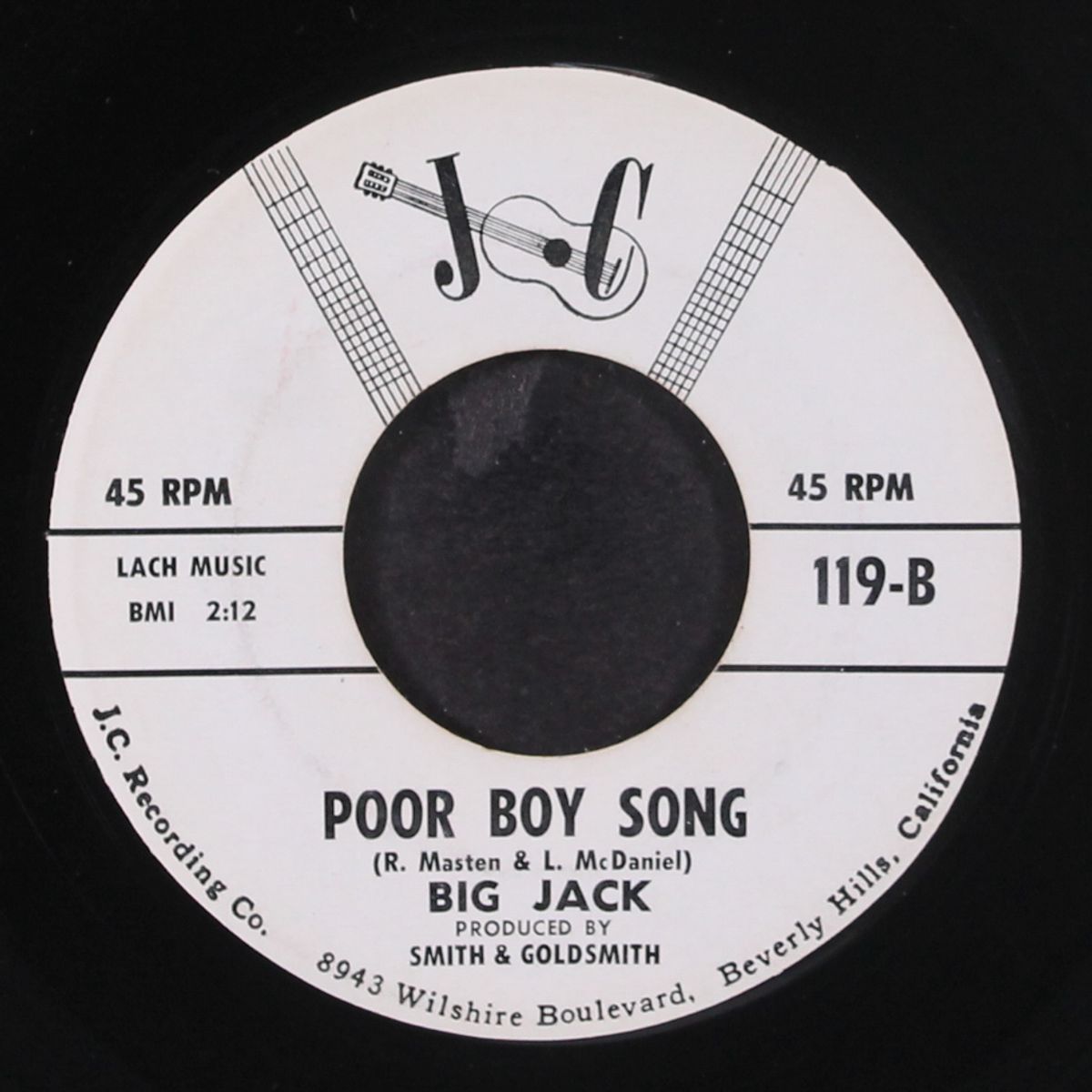 poor boy / calico by BIG JACK