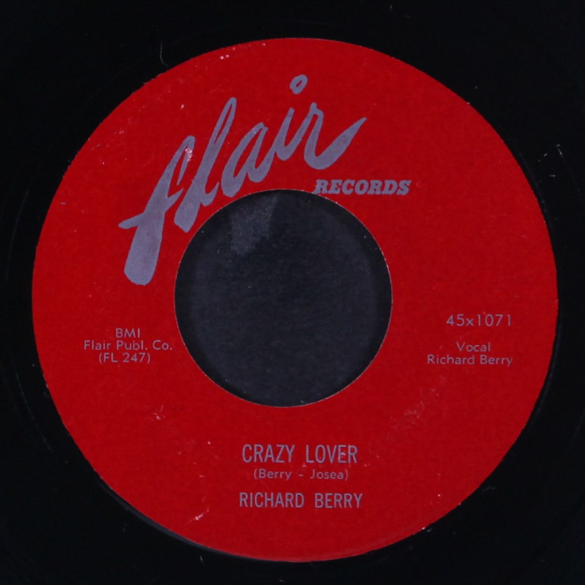crazy lover / next time by RICHARD BERRY