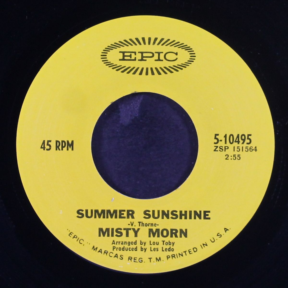 summer sunshine / oh what a love i found by MISTY MORN