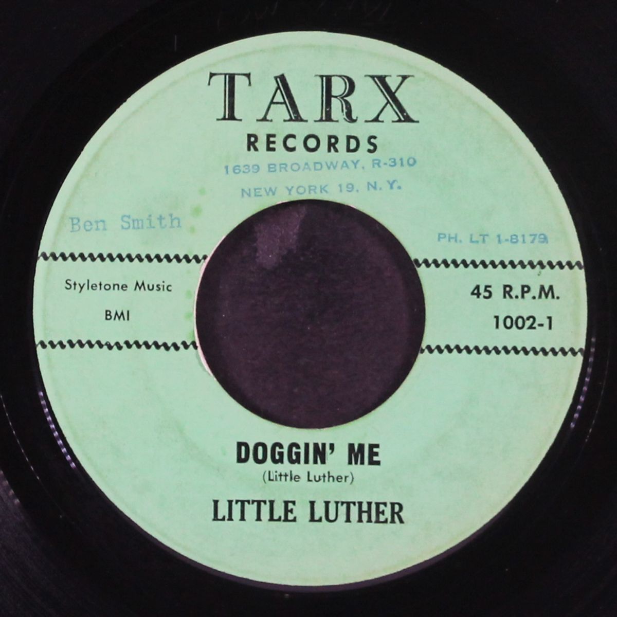 doggin' me / automatic baby by LITTLE LUTHER