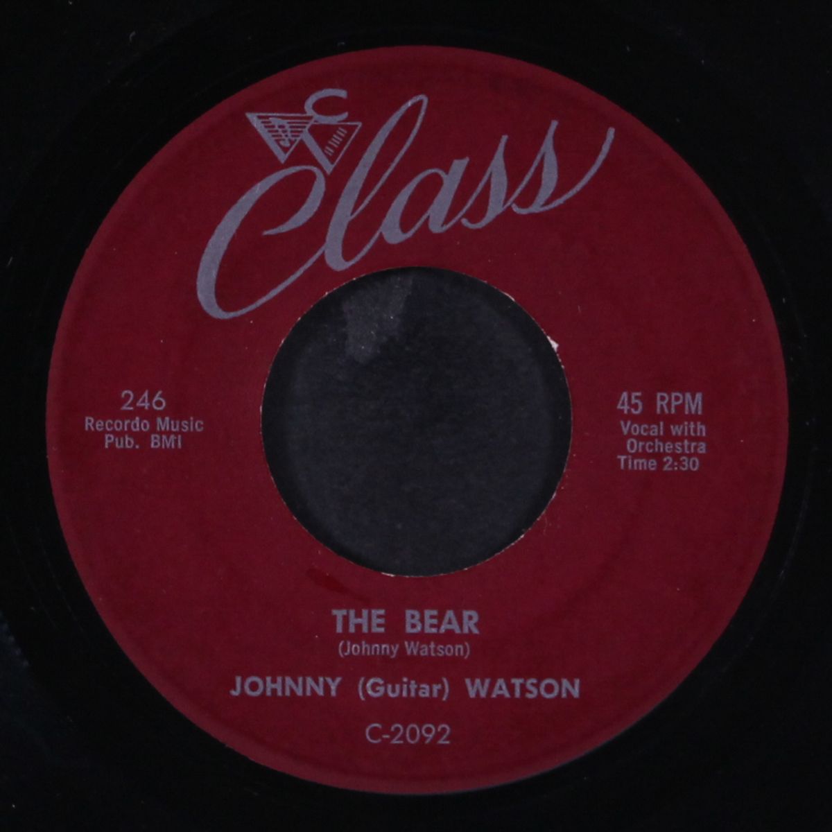 the bear / one more kiss by JOHNNY 'GUITAR' WATSON