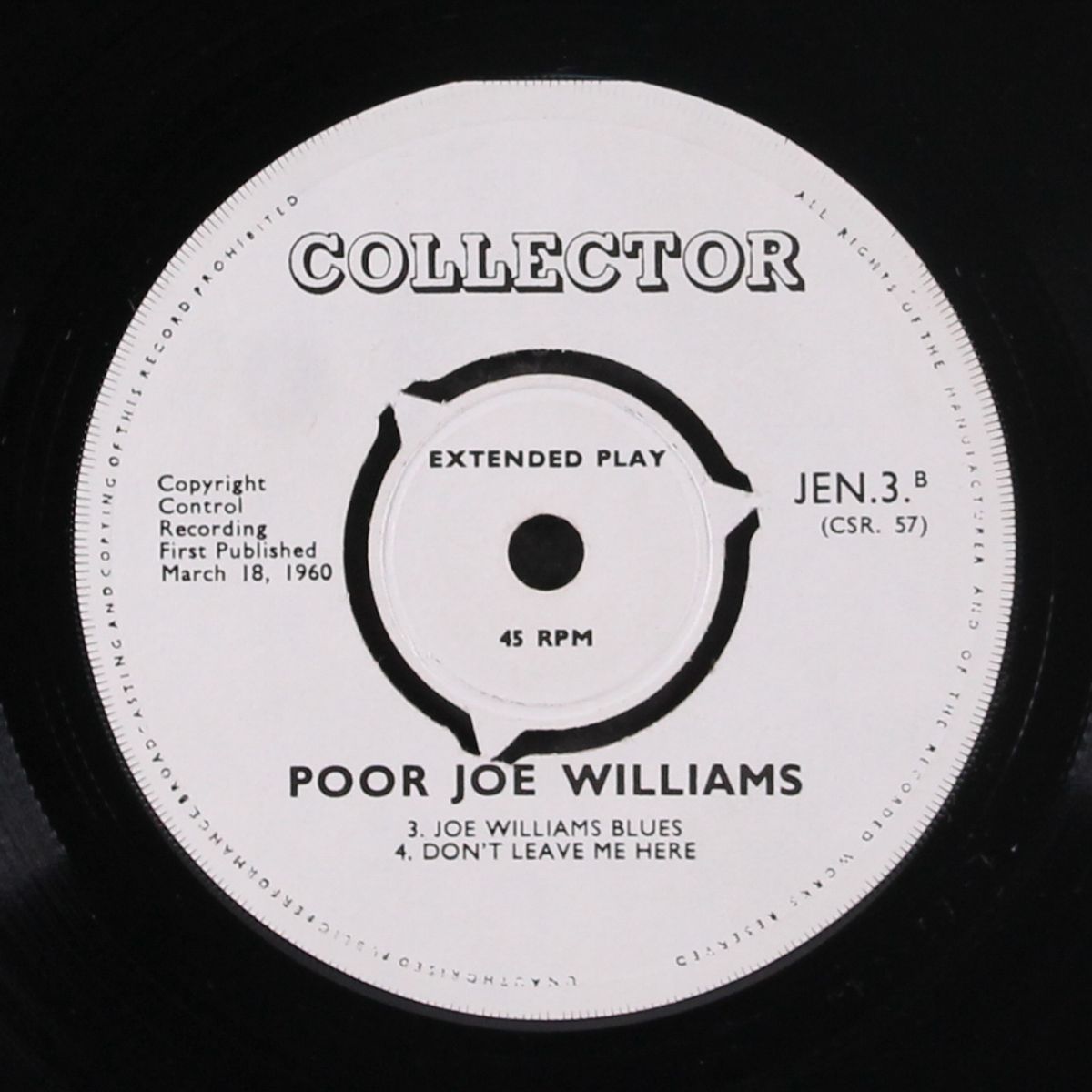 a man sings the blues by JOE WILLIAMS