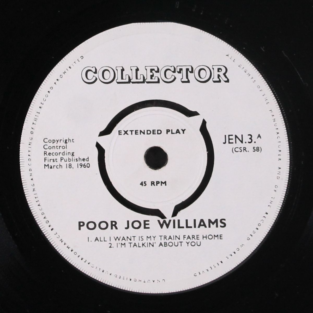 a man sings the blues by JOE WILLIAMS