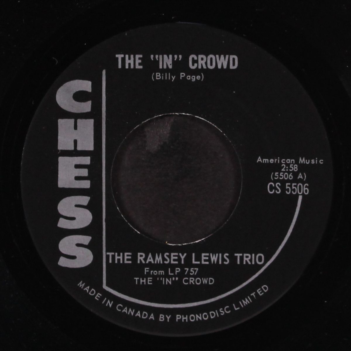 the in crowd / something you got by RAMSEY LEWIS