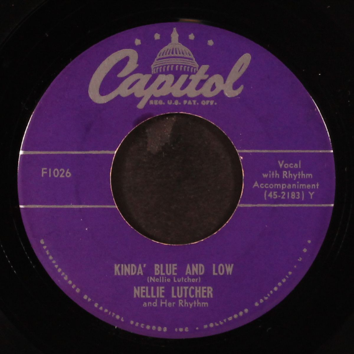 kinda' blue and low / lovable by NELLIE LUTCHER