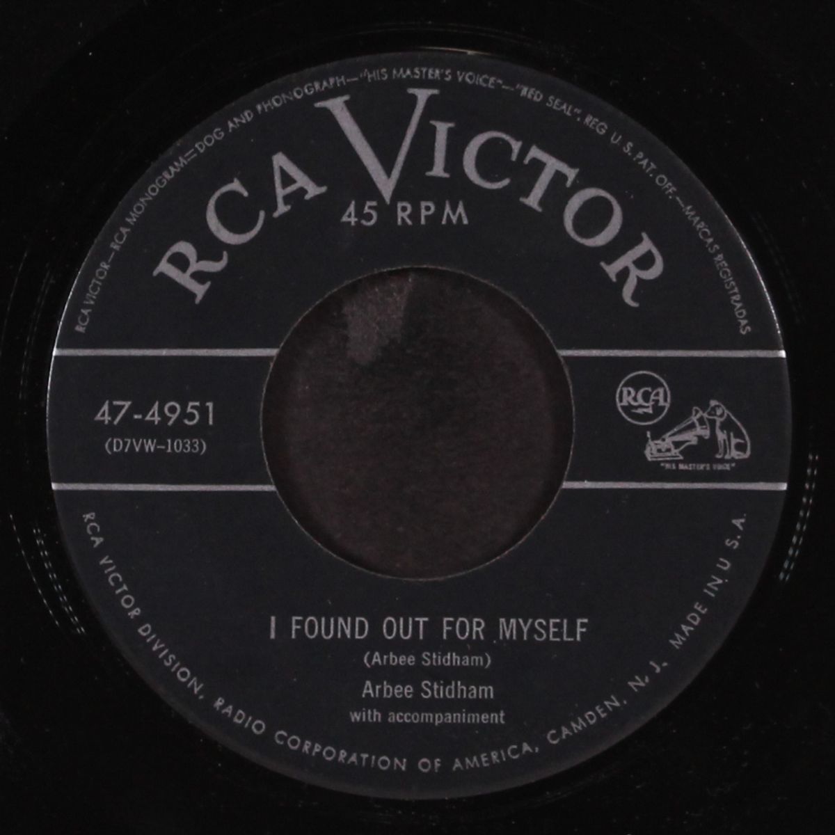my heart belongs to you / i found out for myself by ARBEE STIDHAM