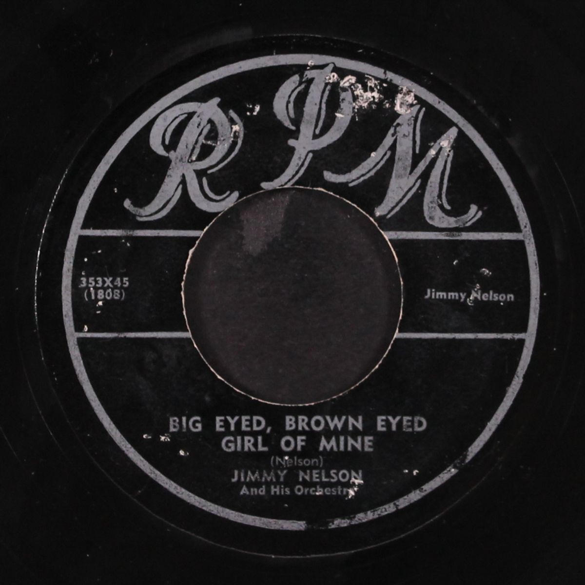 bad habit blues / big eyed, brown eyed girl of mine by JIMMY NELSON