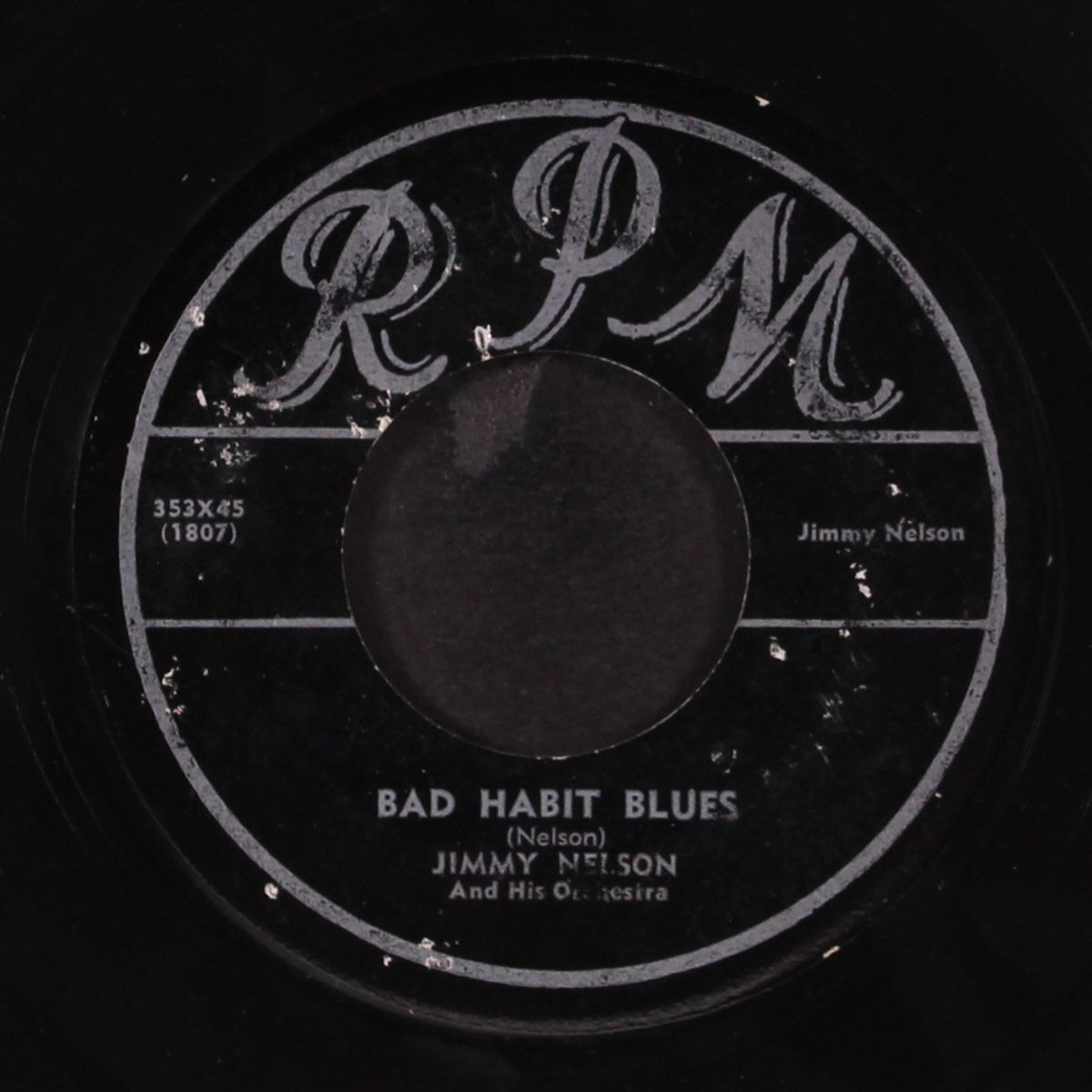 bad habit blues / big eyed, brown eyed girl of mine by JIMMY NELSON