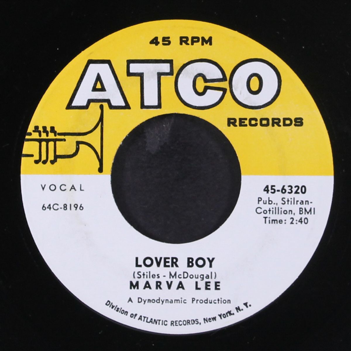 lover boy / can we talk it over by MARVA LEE