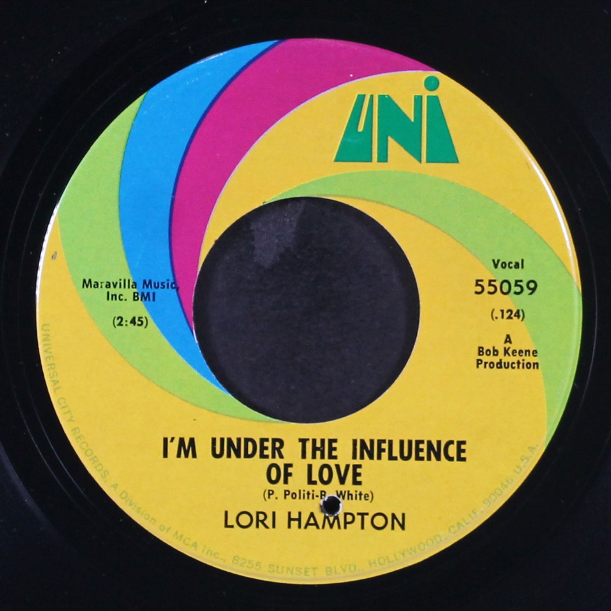 i feel love coming on / i'm under the influence of love by LORI HAMPTON