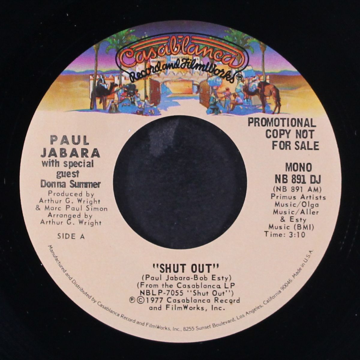 shut out / mono by PAUL JABARA & DONNA SUMMER