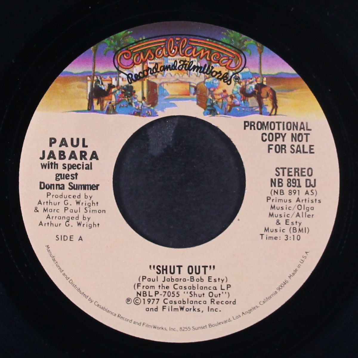 shut out / mono by PAUL JABARA & DONNA SUMMER