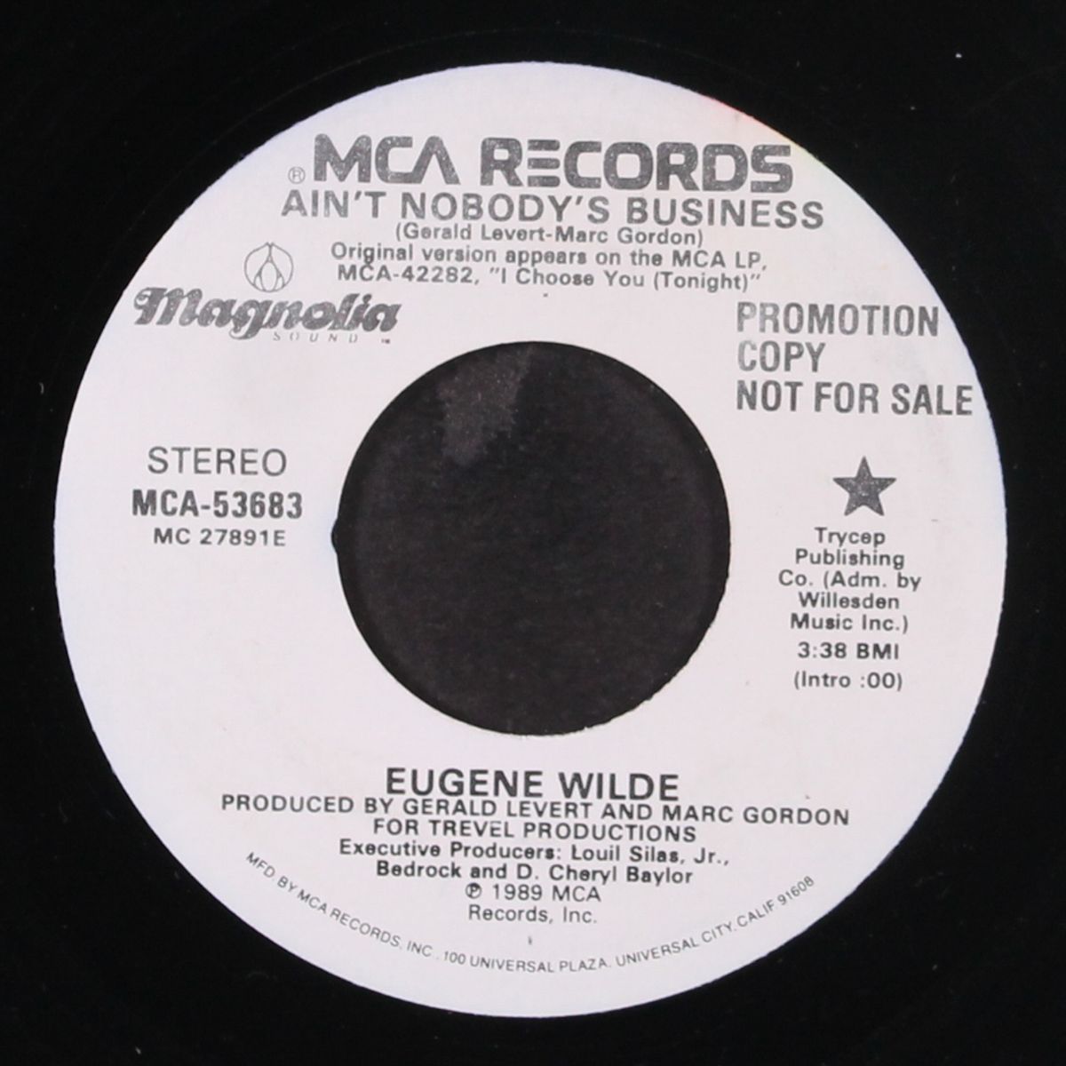 ain't nobody's business by EUGENE WILDE