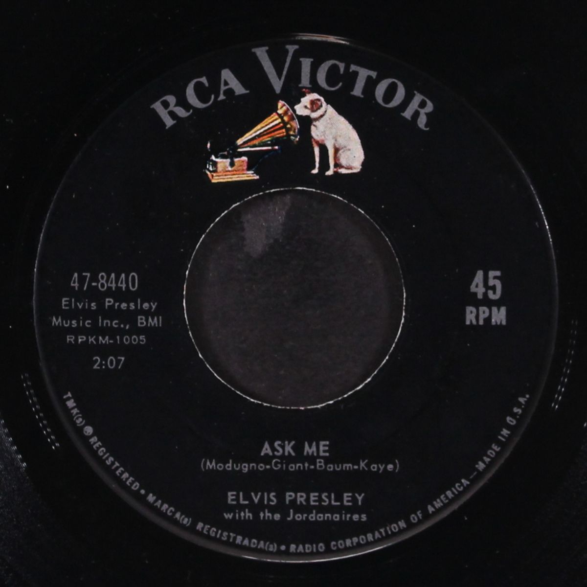 ain't that loving you baby / ask me by ELVIS PRESLEY