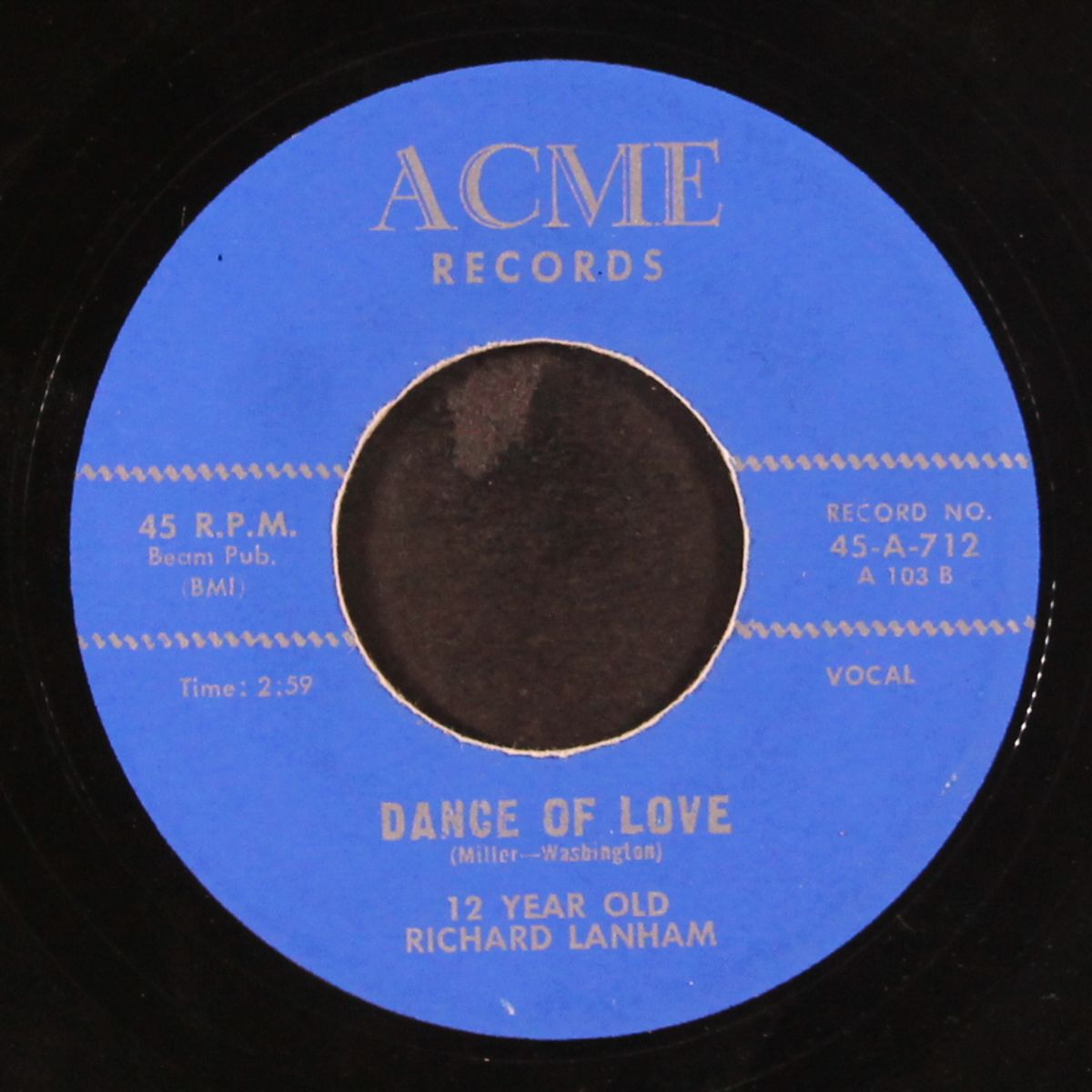 on your radio / dance of love by RICHARD LANHAM & GROUP