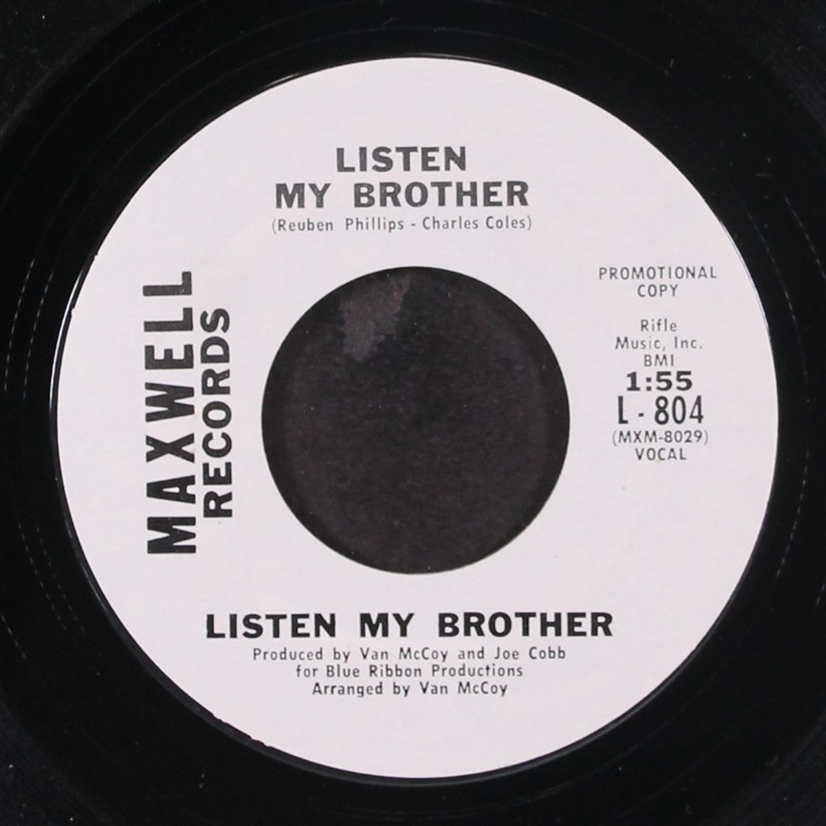 listen my brother / only love can make a better world by LISTEN MY BROTHER