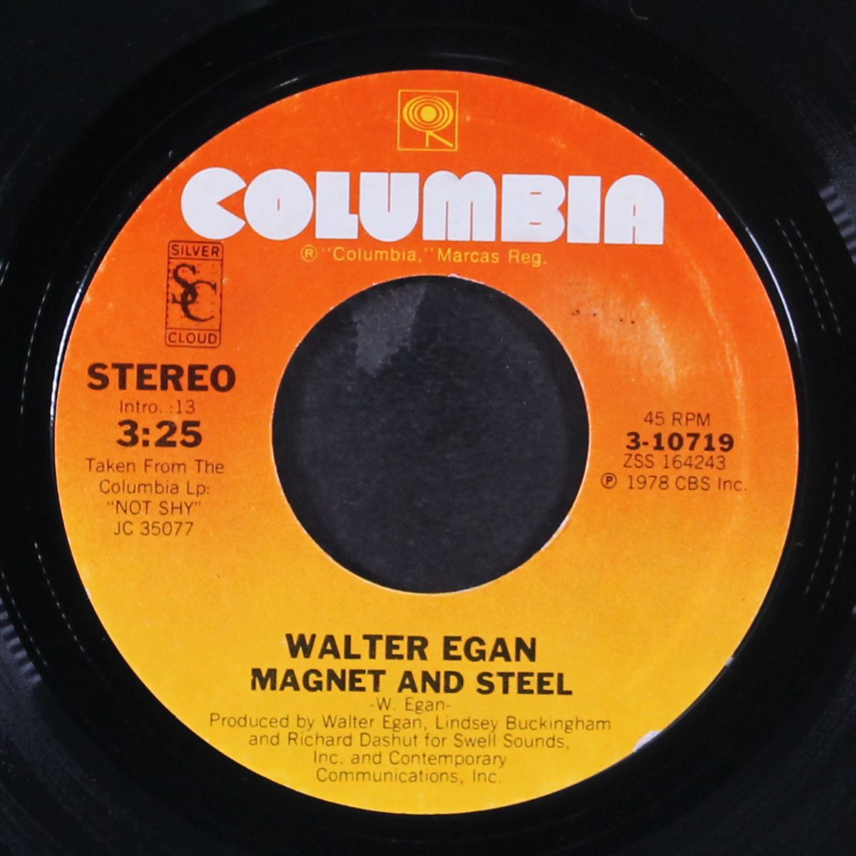 magnet and steel / tunnel o' love by WALTER EGAN