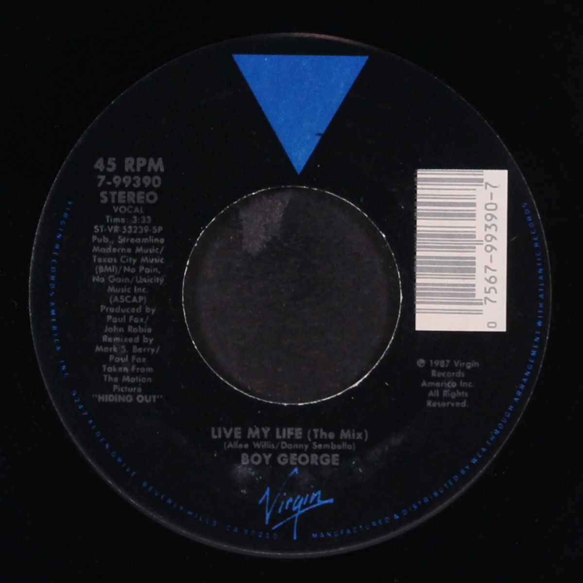 live my life / soul mix by BOY GEORGE