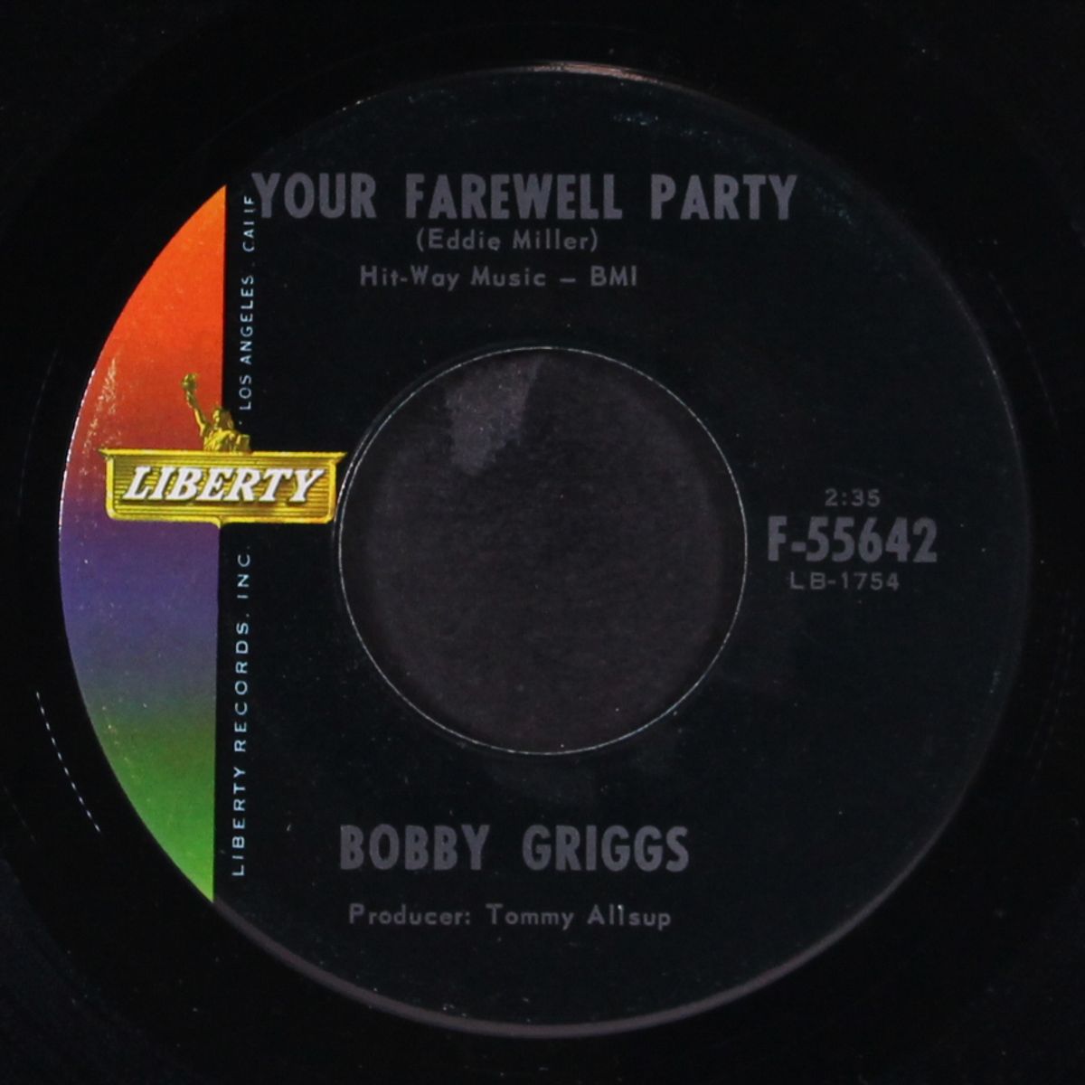 get a little hurt / your farewell party by BOBBY GRIGGS