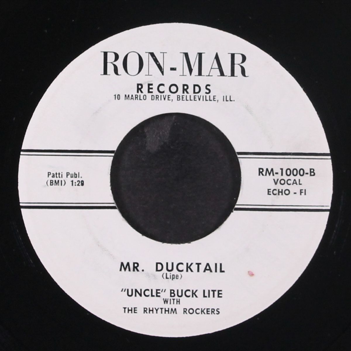 mr. ducktail / big wheel by 'UNCLE' BUCK LITE