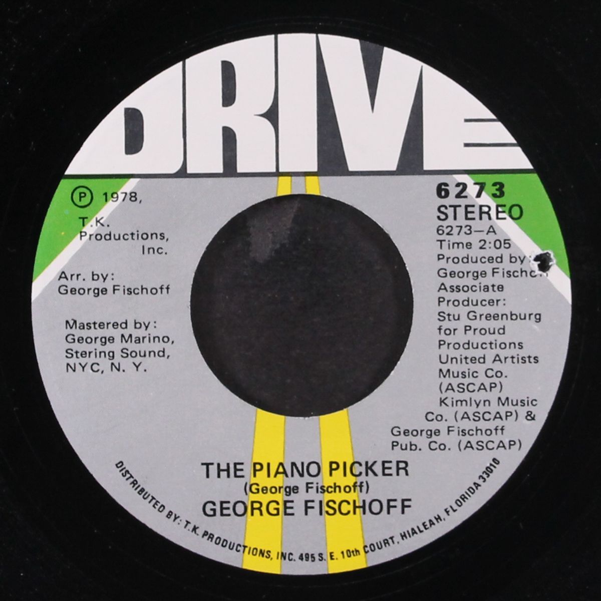 the piano picker / love dust by GEORGE FISCHOFF