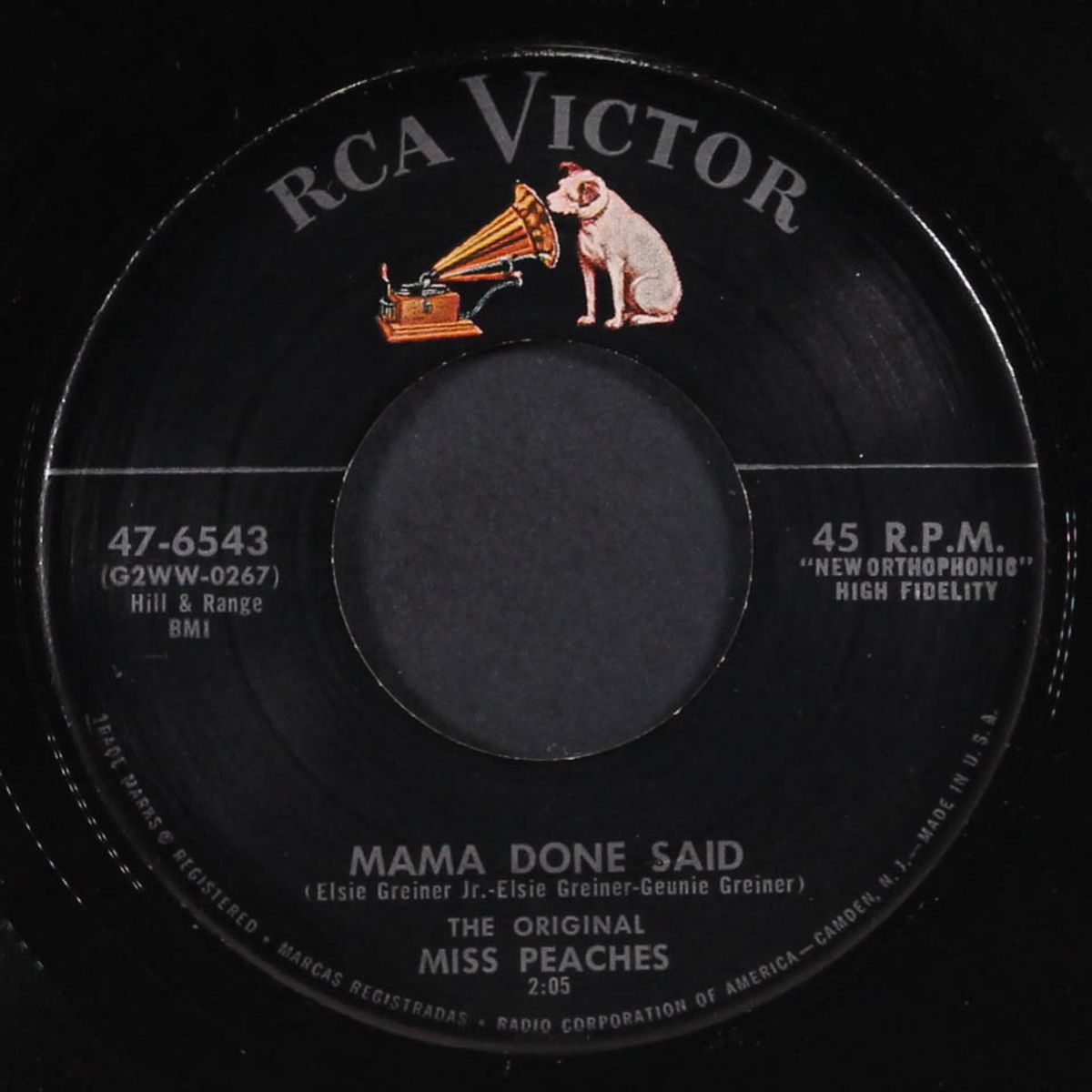 heart full of love / mama done said by ORIGINAL MISS PEACHES
