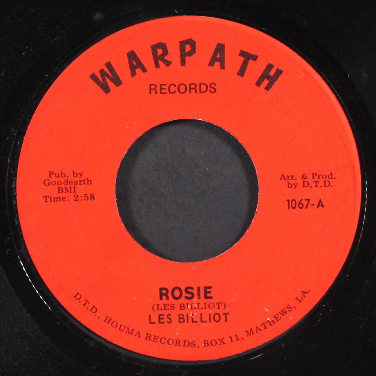 lovers blues / rosie by LES BILLIOT