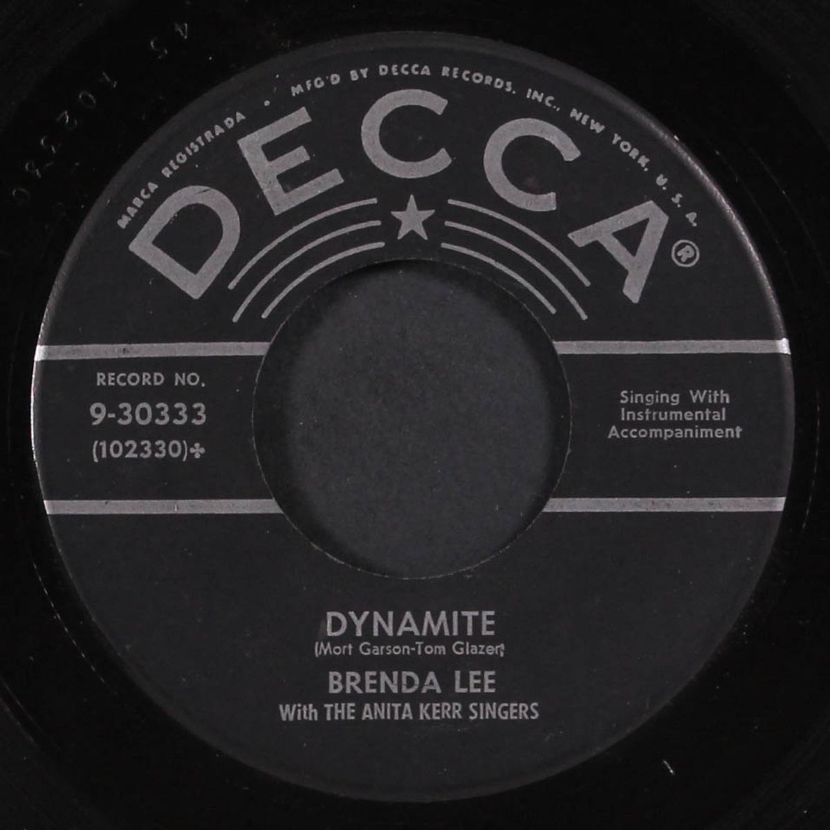 dynamite / love you 'till i die by BRENDA LEE