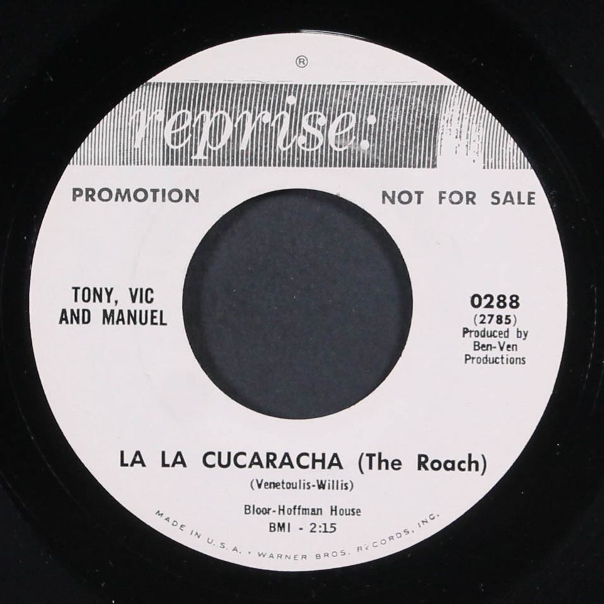 go-go watusi / la la cucaracha by TONY, VIC AND MANUEL