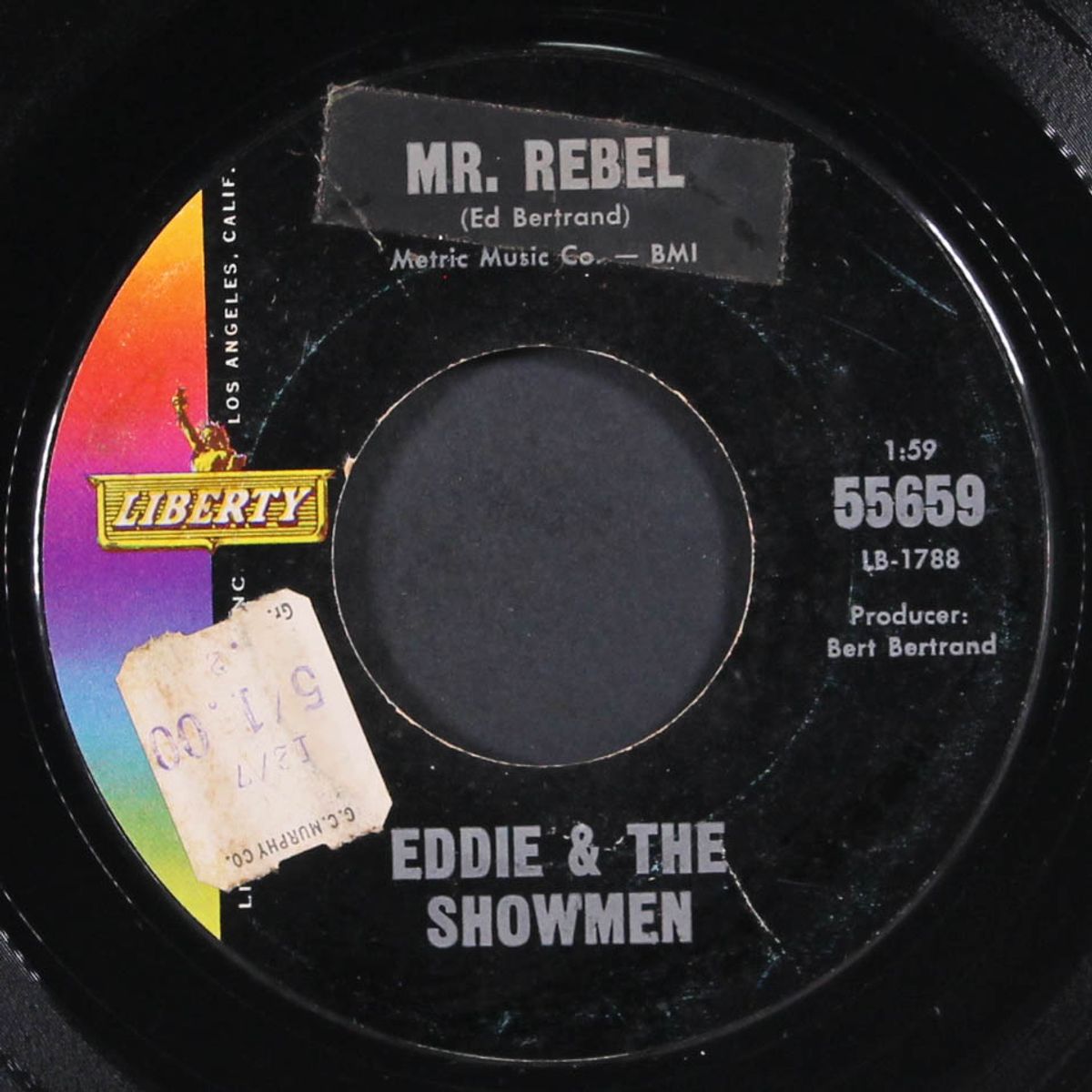 movin' / mr. rebel by EDDIE & SHOWMEN