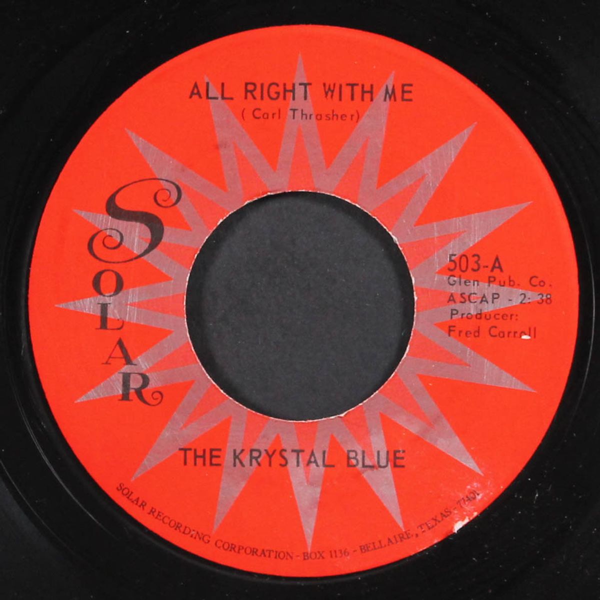 did you see her eyes / all right with me by KRYSTAL BLUE
