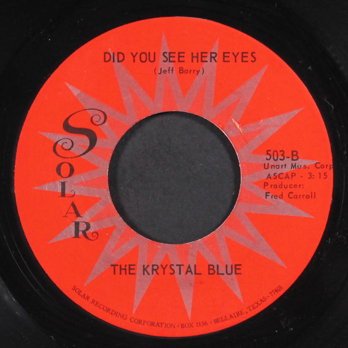 did you see her eyes / all right with me by KRYSTAL BLUE