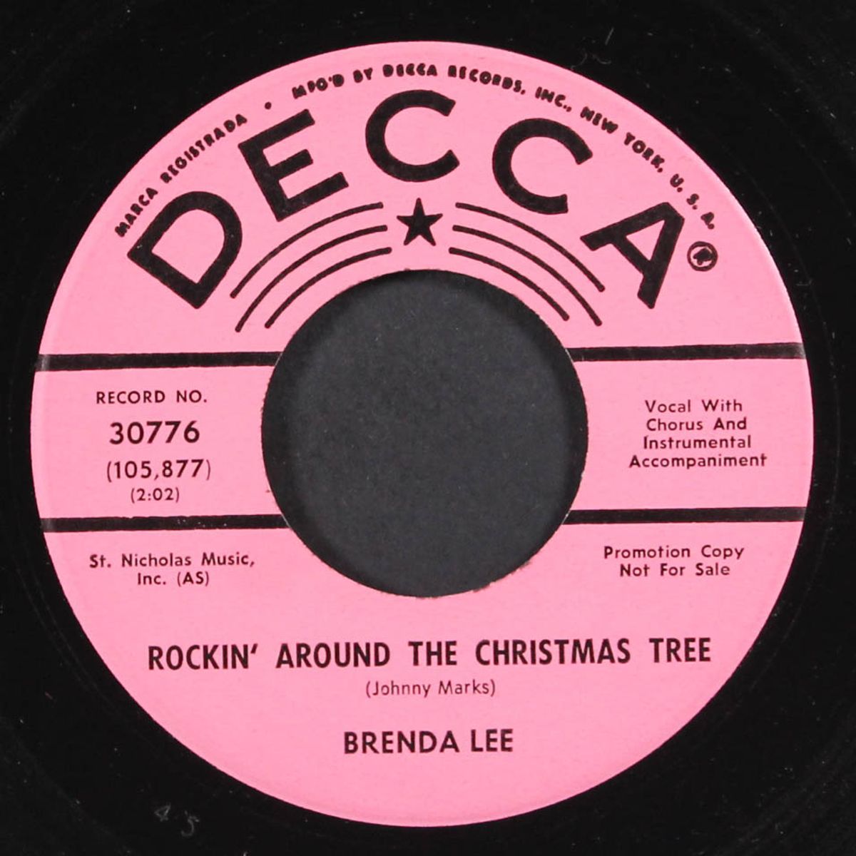rockin' around the christmas tree / papa noel by BRENDA LEE