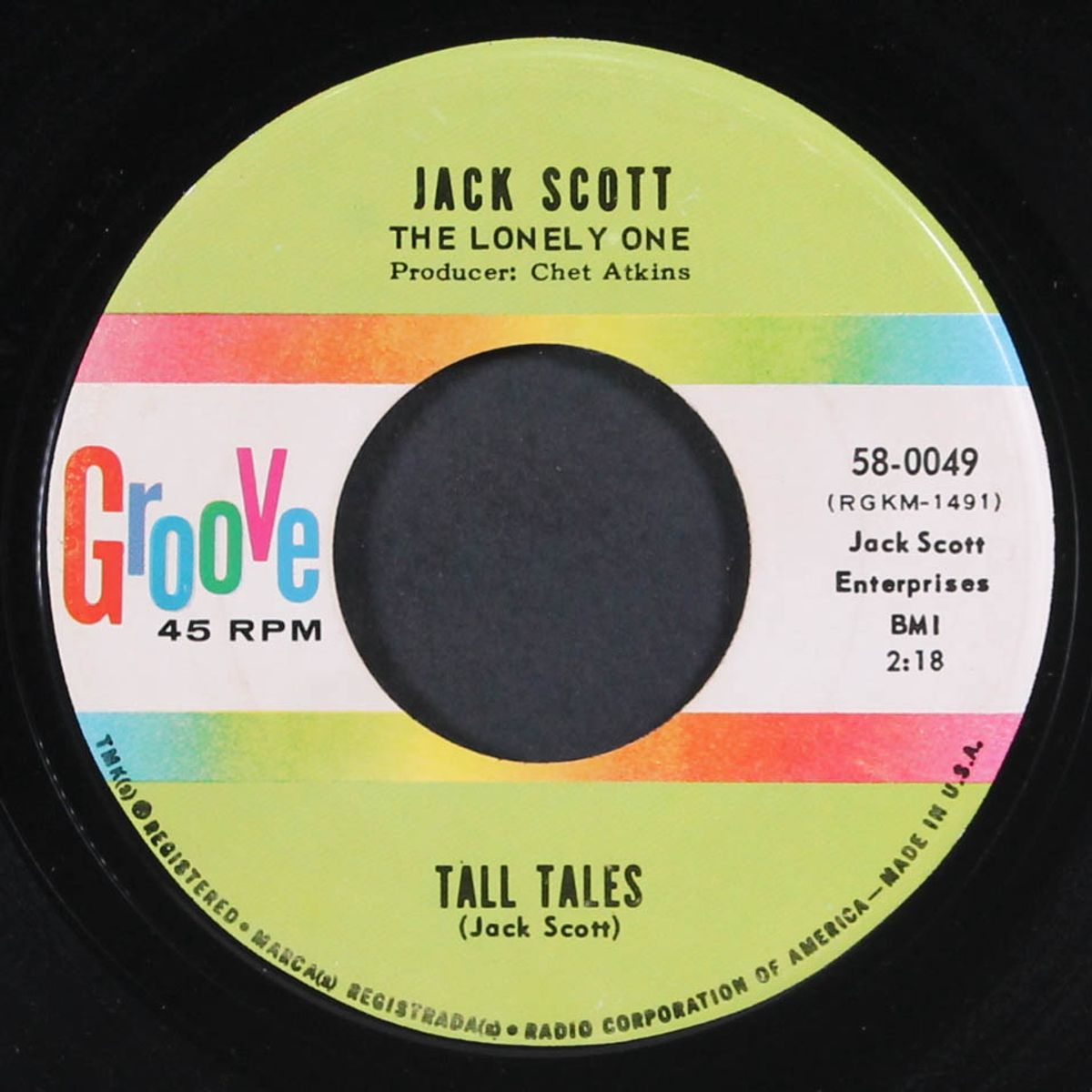 tall tales / flakey john by JACK SCOTT